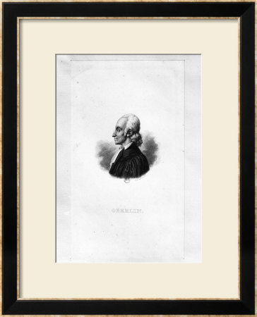 Portrait Of Jean Frederic Oberlin (1740-1846) by Henri Charles Muller Pricing Limited Edition Print image