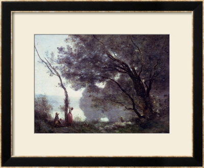 Recollections Of Mortefontaine, 1864 by Jean-Baptiste-Camille Corot Pricing Limited Edition Print image