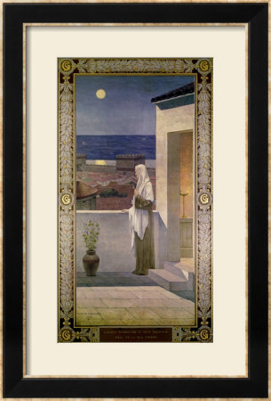 St. Genevieve Watches Over The Sleeping City Of Paris, 1898 by Pierre Puvis De Chavannes Pricing Limited Edition Print image