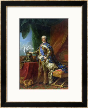 Louis Xv (1715-74) King Of France & Navarre, 1750 by Carle Van Loo Pricing Limited Edition Print image