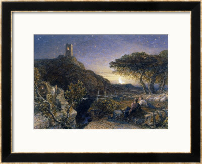 The Lonely Tower by Samuel Palmer Pricing Limited Edition Print image