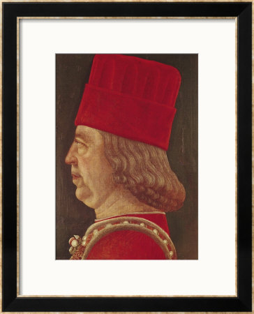 Portrait Of Borso D'este, Prince Of Ferrara by Baldassare D' Este Pricing Limited Edition Print image