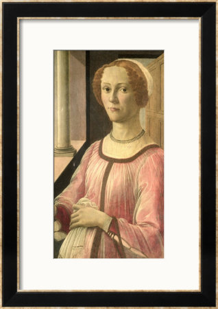 Smeralda Bandinelli, Grandmother Of The Sculptor Baccio Bandinelli, Circa 1471 by Sandro Botticelli Pricing Limited Edition Print image