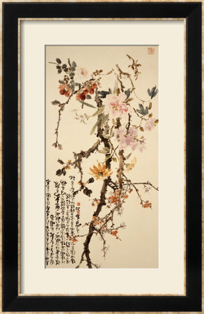 Ten Spring Flowers by Gao Qifeng Pricing Limited Edition Print image