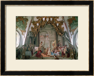 Marriage Of Frederick I Barbarossa And Beatrice I Of Burgundy In 1156 by Giovanni Battista Tiepolo Pricing Limited Edition Print image