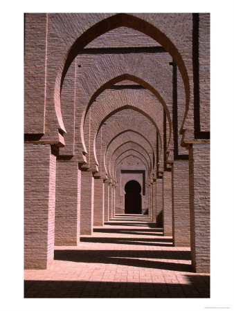 Prayer Hall Of The Tin Mal Mosque, Morocco by John Elk Iii Pricing Limited Edition Print image