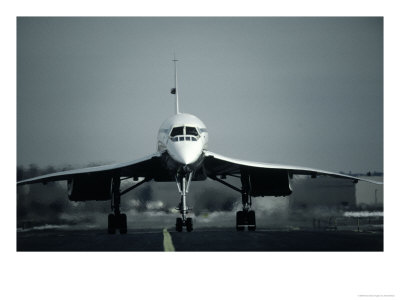 Concorde On Runway by Alan Bolesta Pricing Limited Edition Print image
