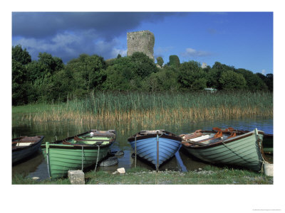 Boats, Lough Corrib, County Mayo, Ireland by Gail Dohrmann Pricing Limited Edition Print image