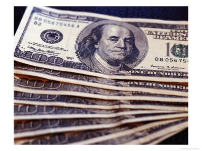 Stack Of 100 Dollar Bills by Peter Ciresa Pricing Limited Edition Print image