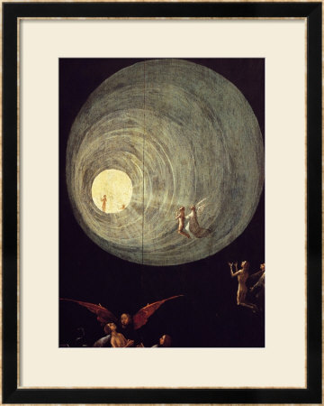 The Ascent Of The Blessed, Detail From A Panel Of An Alterpiece Thought To Be Of The Last Judgement by Hieronymus Bosch Pricing Limited Edition Print image
