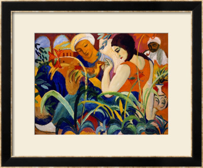Eastern Women, 1912 by Auguste Macke Pricing Limited Edition Print image