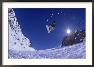 Airborne Snow Boarder by Flip Mccririck Pricing Limited Edition Print image