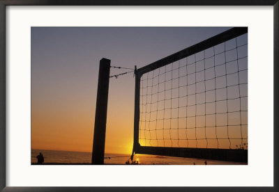 Volleyball Net, Laguna Beach, California by James Lemass Pricing Limited Edition Print image