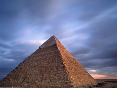 Pyramid Of Khafre At Giza by Hugh Sitton Pricing Limited Edition Print image