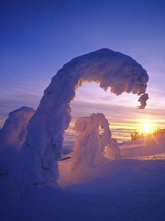 Arm-Shaped Ice Formation by Chuck Haney Pricing Limited Edition Print image