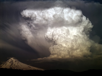 Thunderstorm Over Mt Hood, Oregon by Don Lowe Pricing Limited Edition Print image