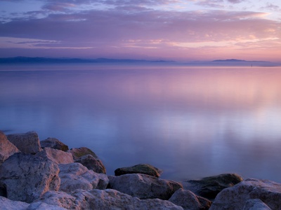 Germany Baden-Wurttemberg Lake Constance Afterglow by Silke Magino Pricing Limited Edition Print image