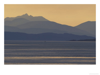 Loch Aish And The Isle Of Skye At Dusk by Mark Hamblin Pricing Limited Edition Print image