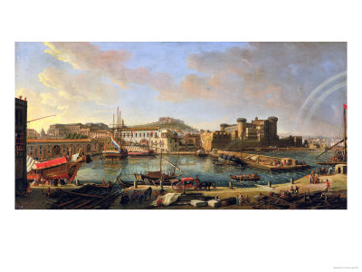 The Dockyard Of Naples, Sabauda Gallery, Turin by Vanvitelli (Gaspar Van Wittel) Pricing Limited Edition Print image