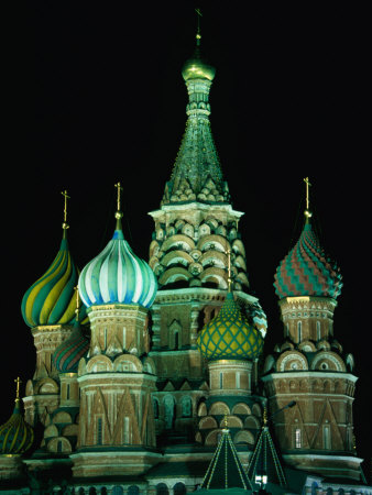 St Basil's Cathedral On Moscow's Red Square, Moscow, Russia by Mark Newman Pricing Limited Edition Print image