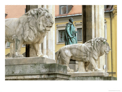 Commander's Hall, Wrede Monument, Munich, Germany by Walter Bibikow Pricing Limited Edition Print image