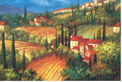 Village De Vinci by Per Mattin Pricing Limited Edition Print image