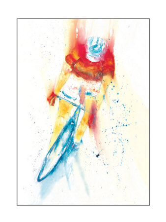 Bike Rider by Kim Kennedy Pricing Limited Edition Print image