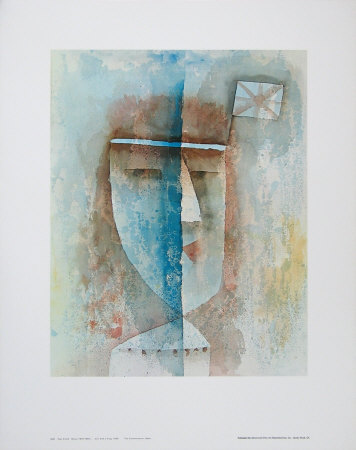 Girl With Flag by Paul Klee Pricing Limited Edition Print image