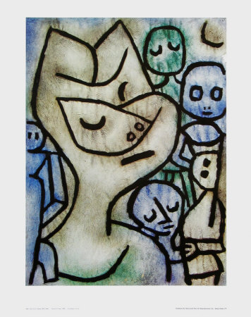 Face Of A Face by Paul Klee Pricing Limited Edition Print image