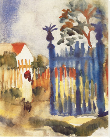 Country House by Auguste Macke Pricing Limited Edition Print image
