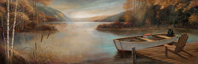 Peaceful Serenity Ii by Ruane Manning Pricing Limited Edition Print image