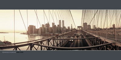 Brooklyn Bridge, New York by Sven Hagolani Pricing Limited Edition Print image