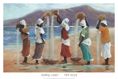 Ivory Coast by Ted Ellis Pricing Limited Edition Print image
