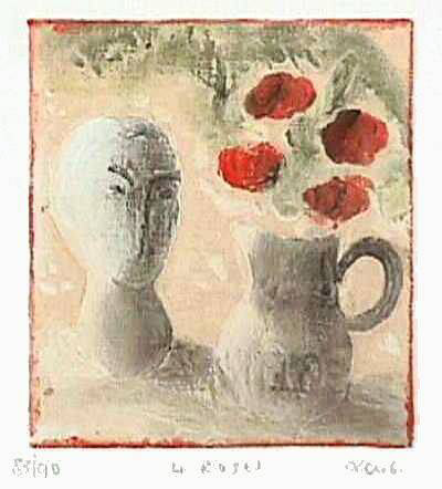 Quatre Roses by G. Lou Pricing Limited Edition Print image