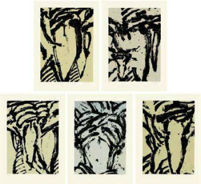 Niele I-Ii-Iii-Iv-V by Gerard Titus-Carmel Pricing Limited Edition Print image