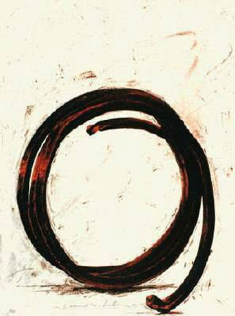 Ligne Indeterminee Ii by Bernar Venet Pricing Limited Edition Print image