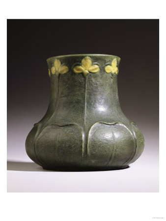 An Earthenware Vase, Grueby Pottery, Boston by Daum Pricing Limited Edition Print image