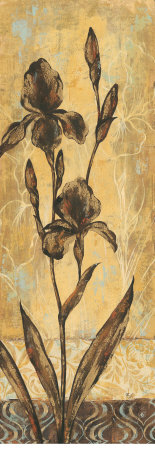 Iris Silhouette by Stefania Ferri Pricing Limited Edition Print image