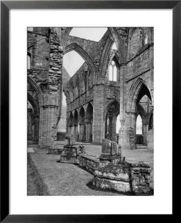 The Ruins Of Tintern Abbey, A Cistercian 13Th Century Church by Nat Farbman Pricing Limited Edition Print image