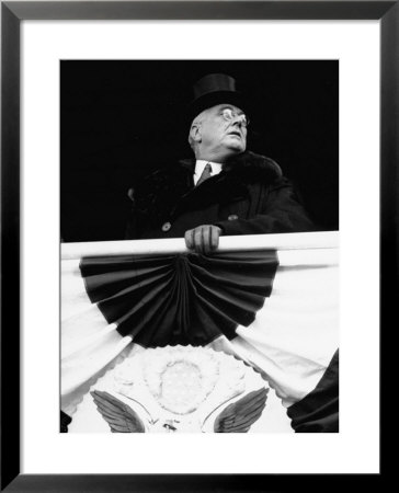 President Franklin D. Roosevelt During His Inauguration by Thomas D. Mcavoy Pricing Limited Edition Print image