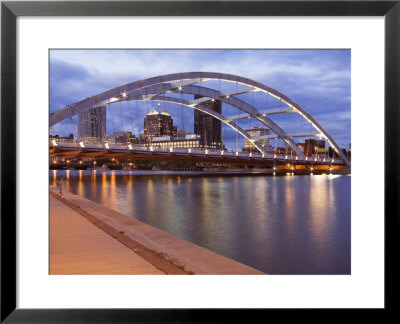 Frederick Douglass And Susan B. Anthony Memorial Bridge, Rochester, New York State, Usa by Richard Cummins Pricing Limited Edition Print image