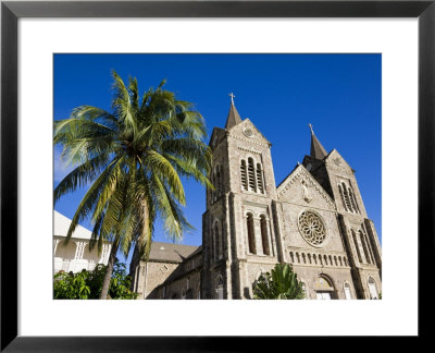 Immaculate Conception Cathedral, Basseterre, St. Kitts, Leeward Islands, West Indies, Caribbean by Gavin Hellier Pricing Limited Edition Print image