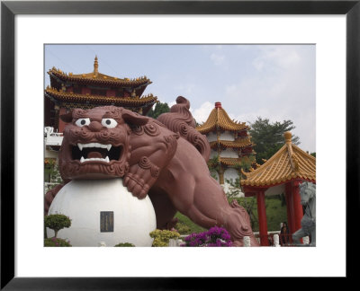 Giant Guardian, Wenwu Temple, Sun Moon Lake, Nantou County, Taiwan by Christian Kober Pricing Limited Edition Print image