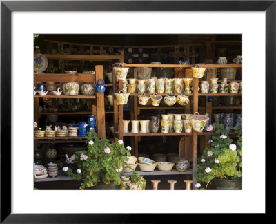 Pottery For Sale, Oaxaca, Mexico, North America by R H Productions Pricing Limited Edition Print image