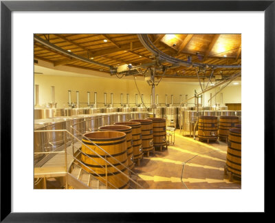 Winery With Wooden And Stainless Steel Fermentation Vats, Maison Louis Jadot, Beaune by Per Karlsson Pricing Limited Edition Print image