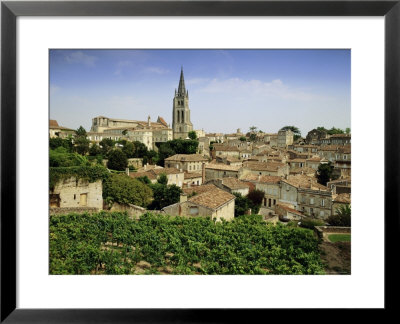 St. Emilion, Gironde, Aquitaine, France, Europe by David Hughes Pricing Limited Edition Print image