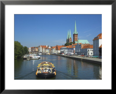 Lubeck, Schleswig Holstein, Germany, Europe by Charles Bowman Pricing Limited Edition Print image