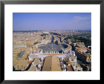 St. Peters Square (Piazza San Pietro), Vatican, Rome, Italy, Europe by Hans Peter Merten Pricing Limited Edition Print image
