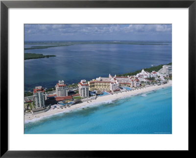 Hotel Area Of Cancun, Yucatan, Mexico, Central America by Robert Harding Pricing Limited Edition Print image