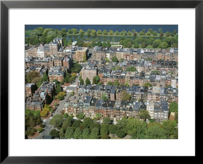 Aerial View Of Back Bay Area, Boston, Massachusetts, New England, Usa by Fraser Hall Pricing Limited Edition Print image